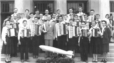 Das Handharmonika-Orchester Friedrichshafen 1954 1954b